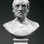 AUGUSTE RODIN «L’uomo dal naso rotto» («L’Homme au nez cassé»), 1874-1875 Marmo, 44,8 x 41,5 x 23,9 cm. Inv. S.00974